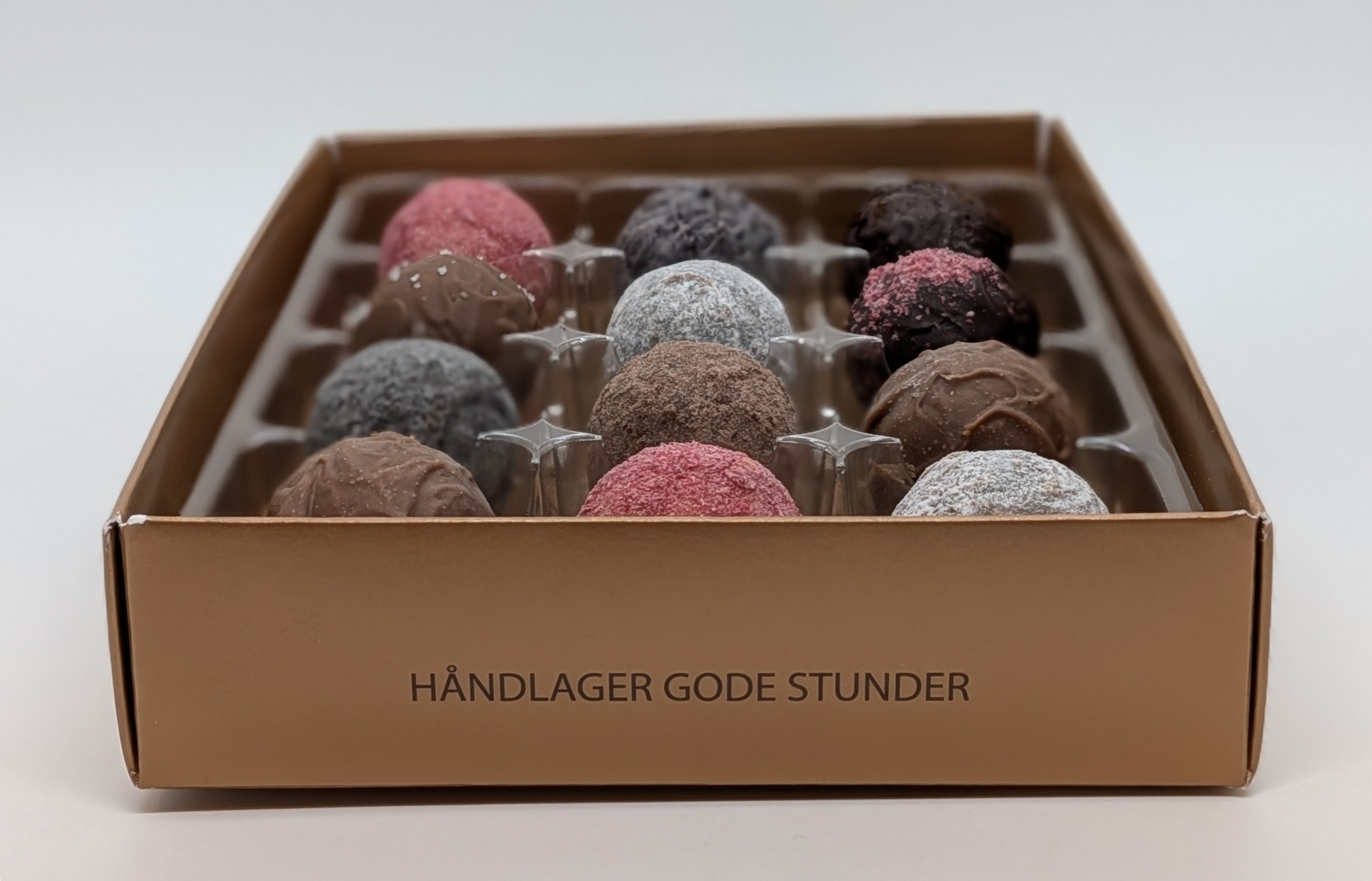 Lykkestund stor med 12 håndlagde kuler